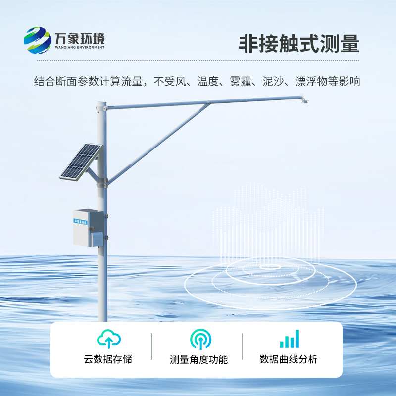 河道水位監(jiān)測離不開我們的雷達式水位監(jiān)測站！