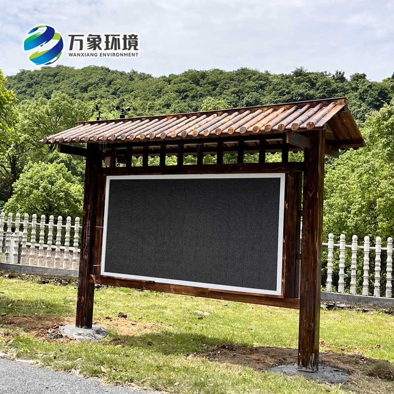 防腐木款負(fù)氧離子監(jiān)測站，為什么受到眾多客戶信賴？